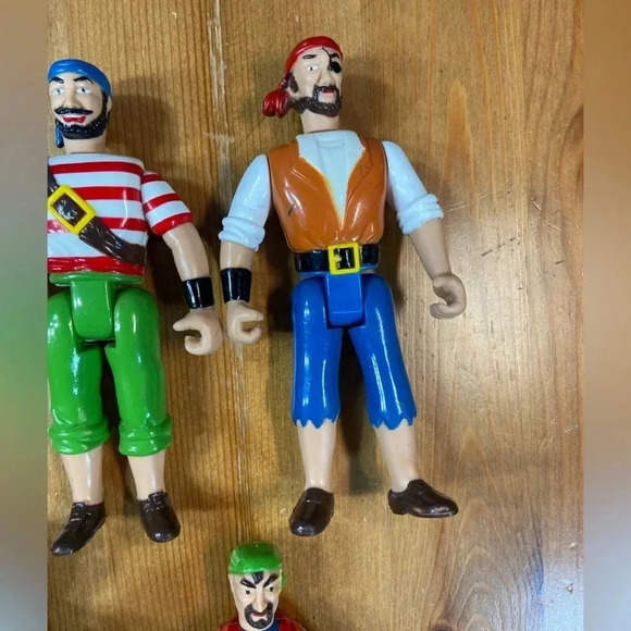 Imperial Toys - 1990 - Pirates of the High Seas - Rare - 5 Figures 🏴☠️ Vintage - Picture 11 of 13